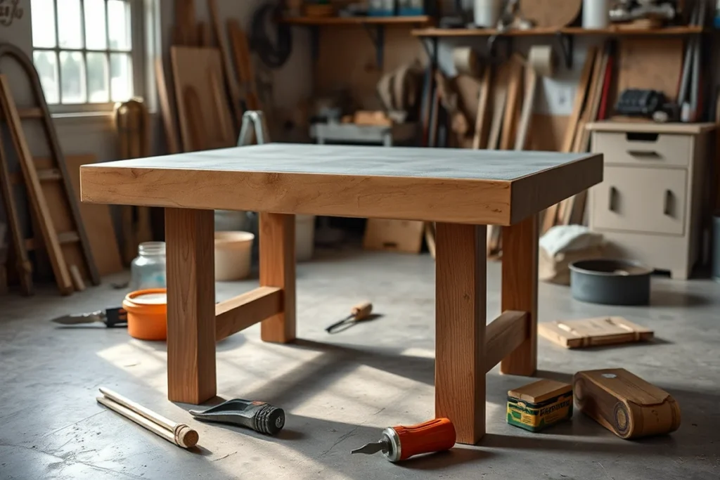 Concrete Diy Table